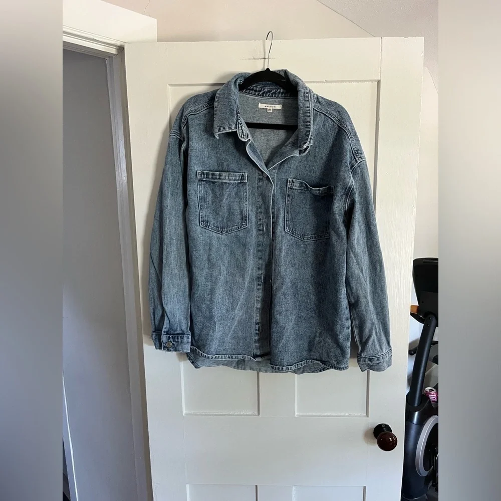 Pacsun One Size Blue Denim Jean Jacket